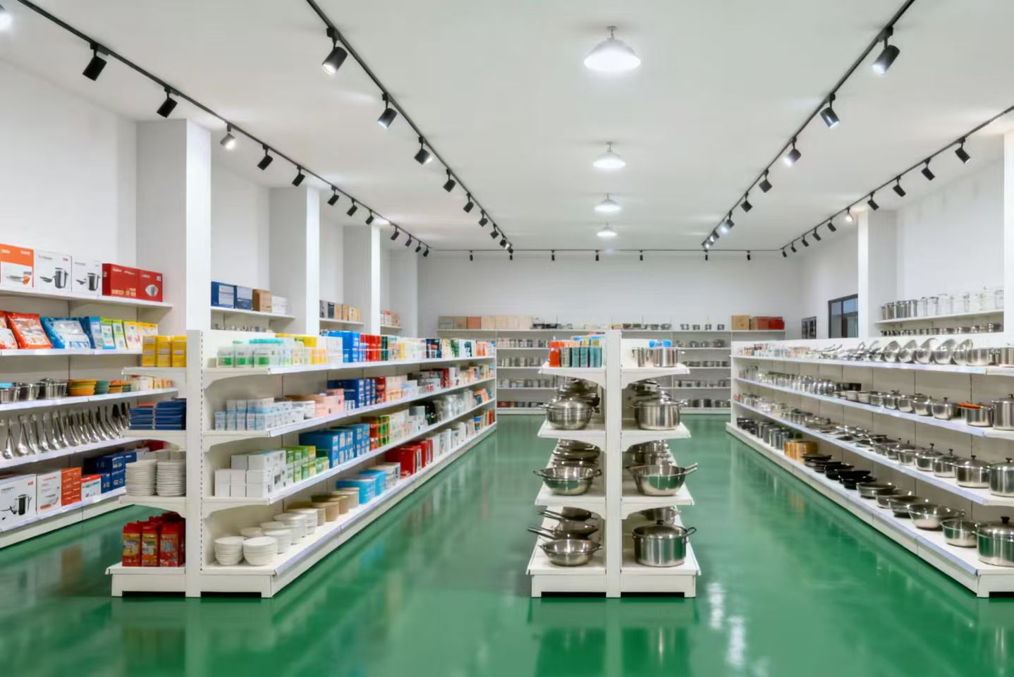 喀什自贸区展厅内景